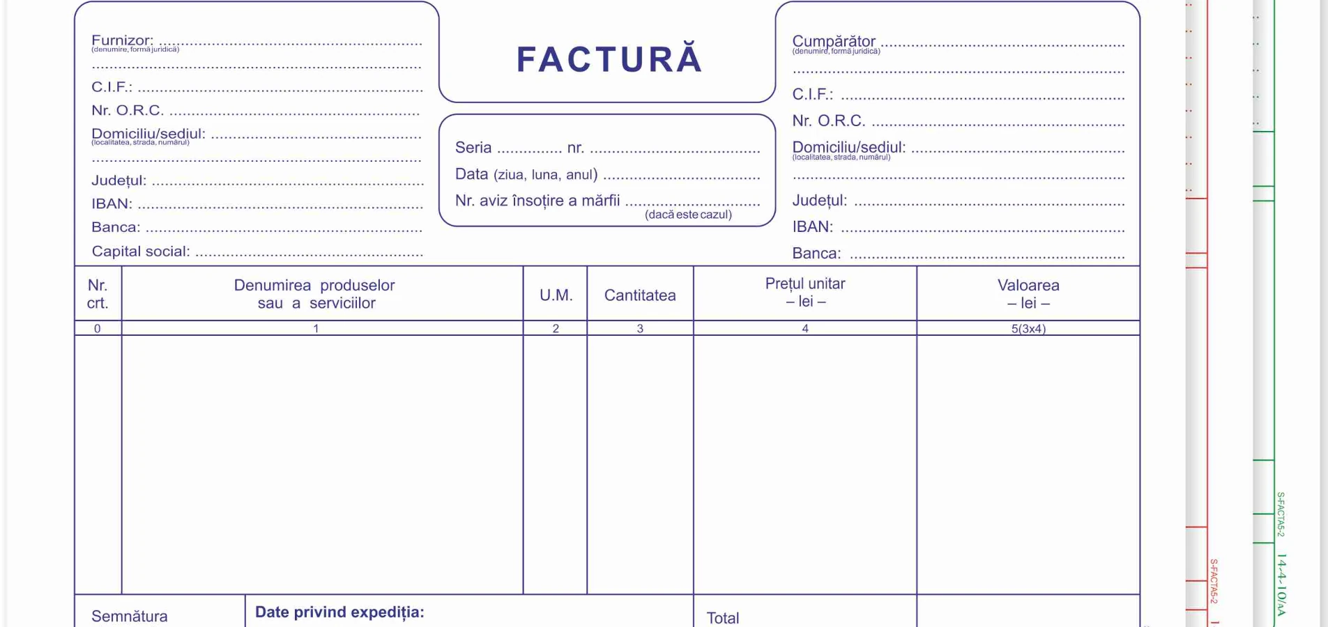 Aplicație Facturare Personalizată